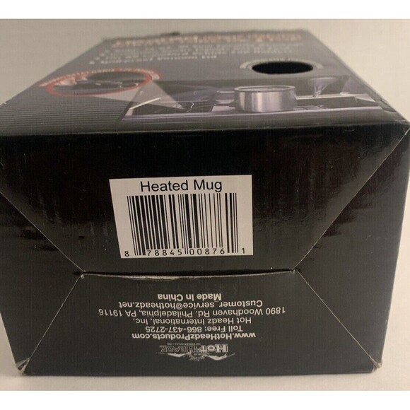 12V Portable 450ml Car Heating Cup Stainless Steel Water Coffee Bottle Warmer - Picture 5 of 5